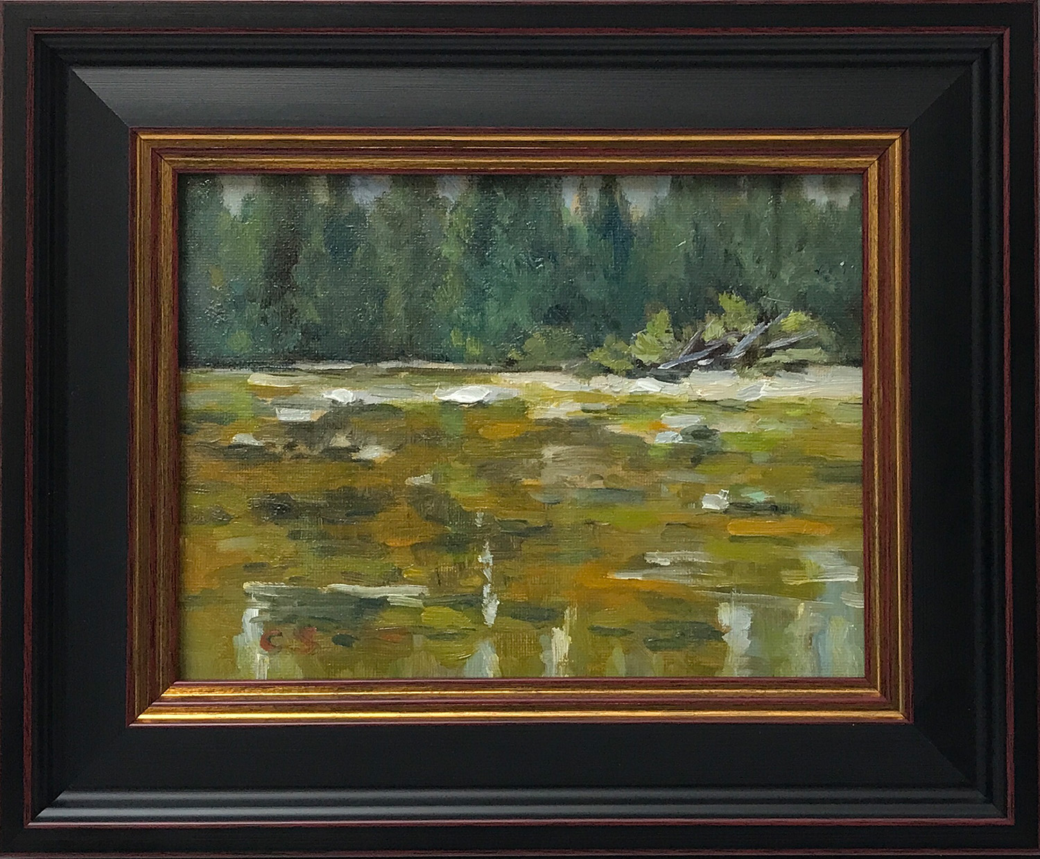 Snoqualmie River, 6 x 8", Oil, Plein Air Painting, 2025
