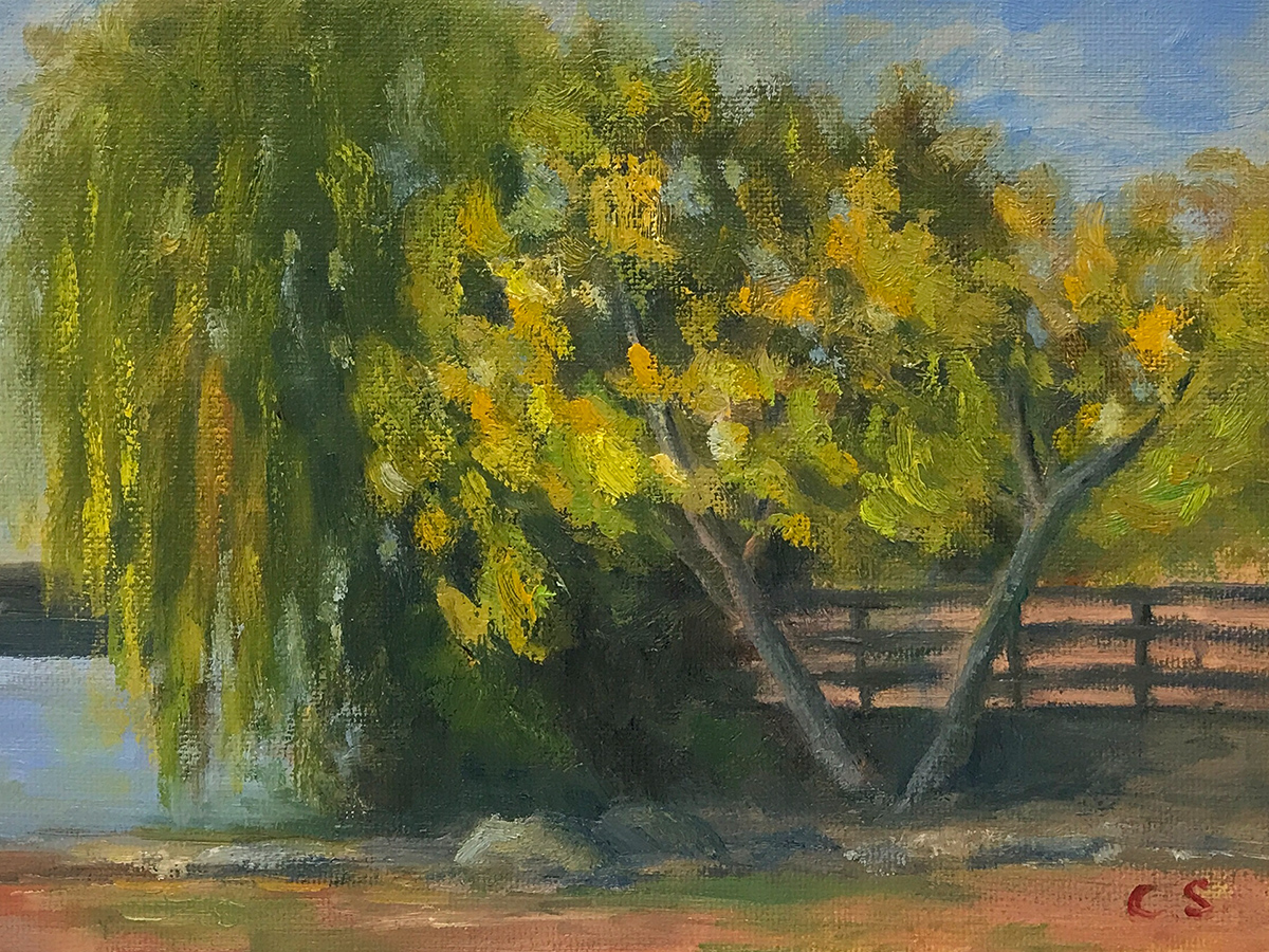 Whispers of Autumn, 6 x 8", Oil, 2026
