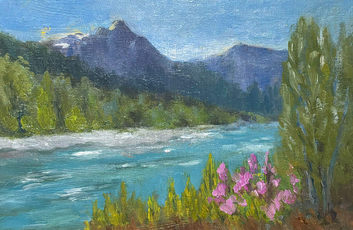 Spring Time, 4x6", Oil, 2026, SOLD